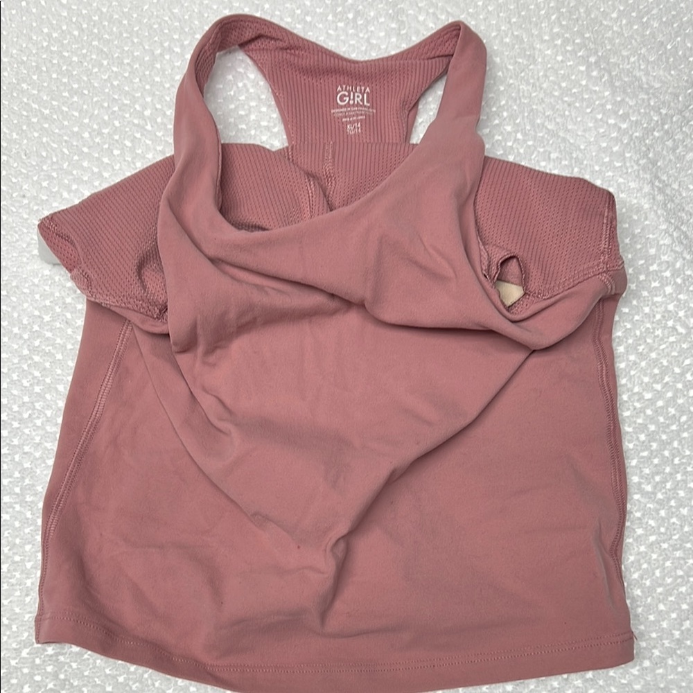 Pink Women's Top athleta girl xl